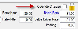 override charges